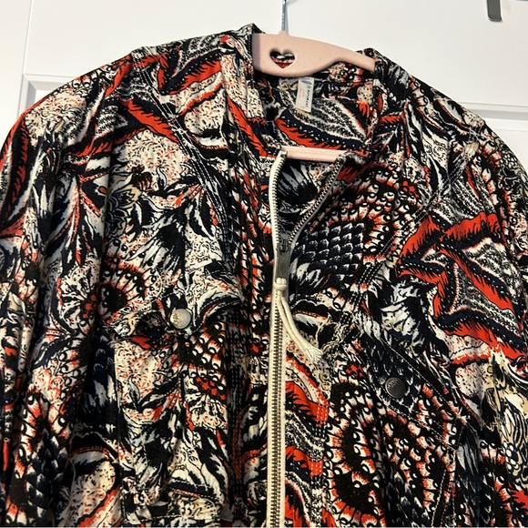 FP MOVEMENT Free People Printed Off to the Races Onesie Jumpsuit Size Small - Picture 5 of 15